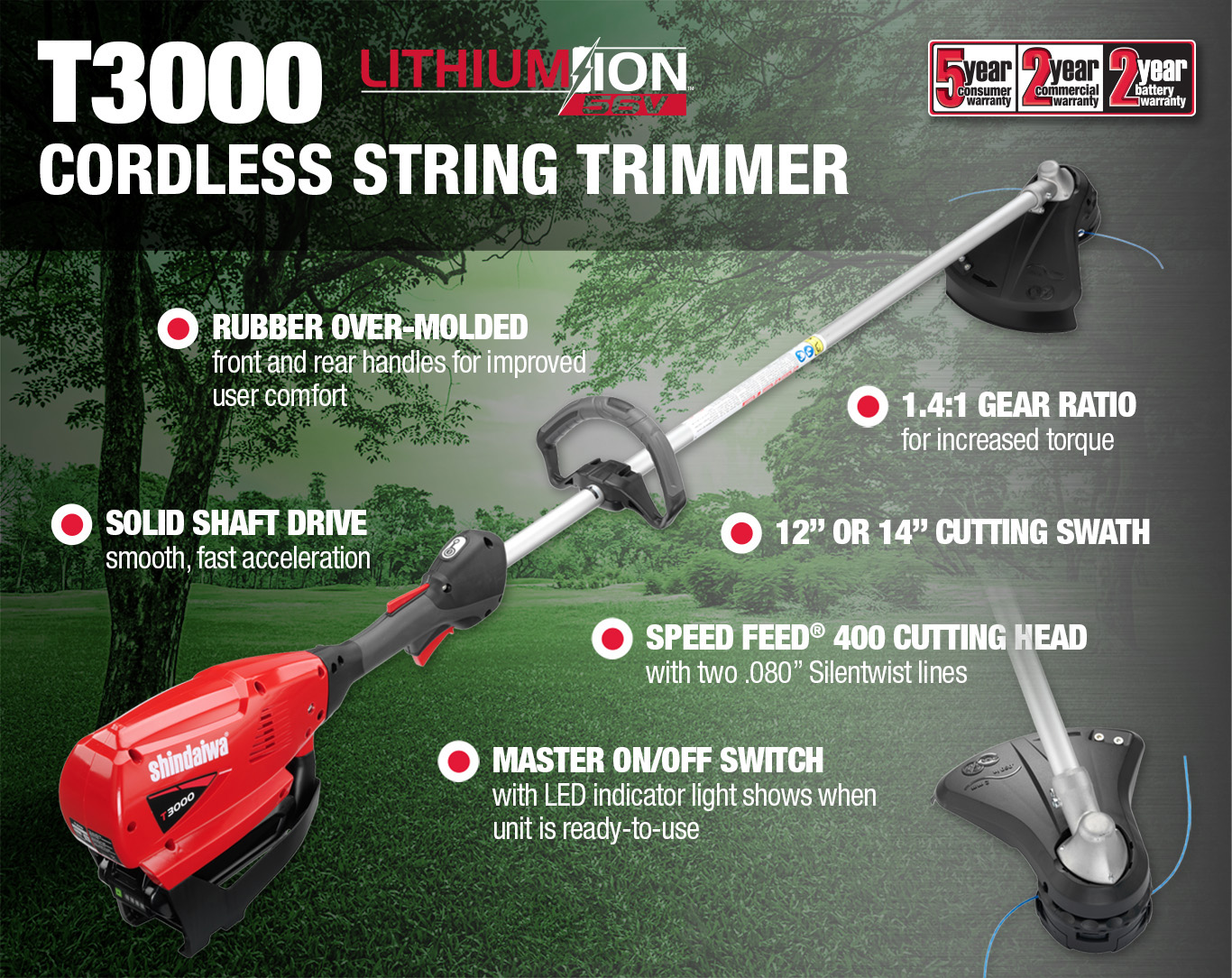 Shindaiwa store string trimmer